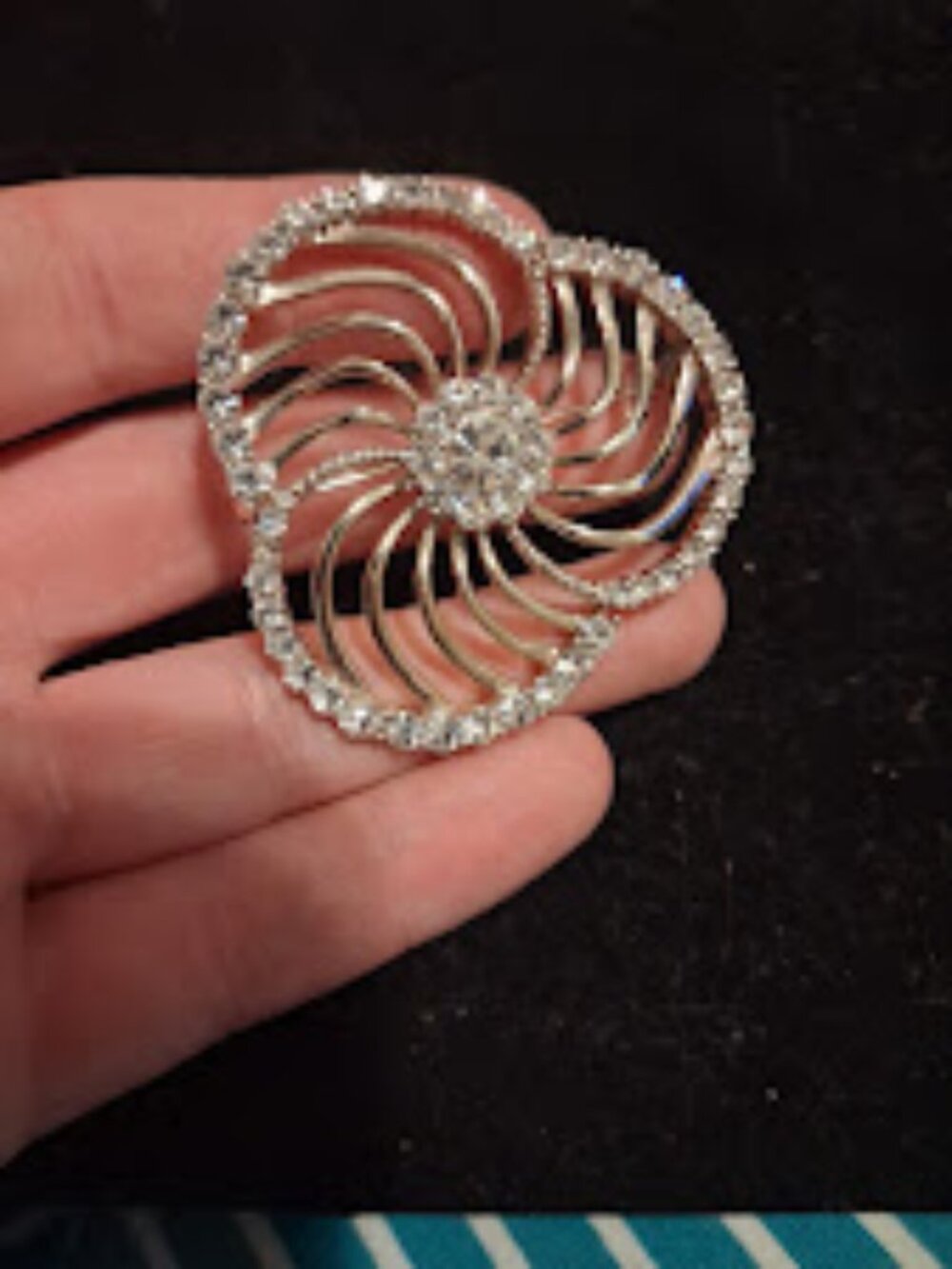 Sparkly brooch